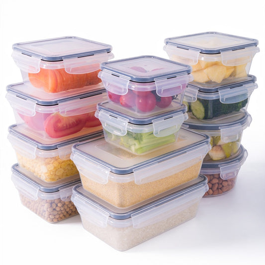 Airtight Food Storage Container with Snap Lock Lid