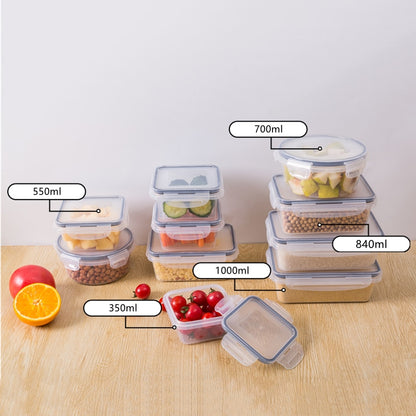 Airtight Food Storage Container with Snap Lock Lid