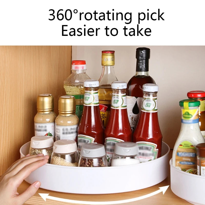 360 Degree Rotating Cabinet Organizer