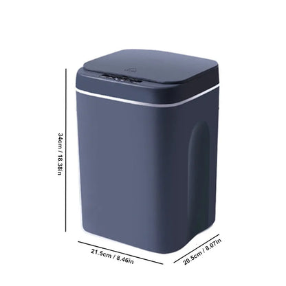 Sleek 16L Touchless Sensor Trash Can for Your Home -Effortless Convenience: