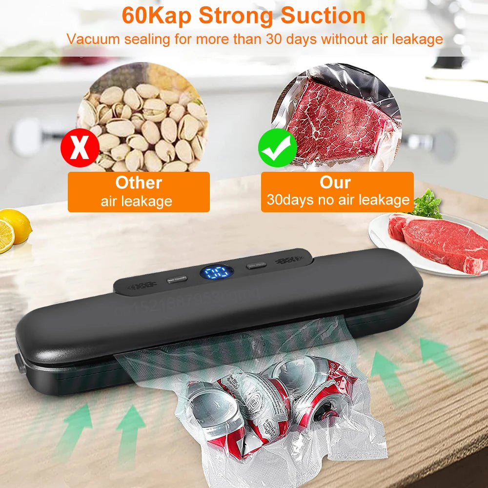 Automatic Food Vacuum Sealer: Household Sealing Machine