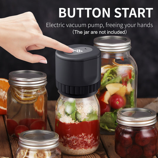 Electric Mason Jar Vacuum Sealer Kit