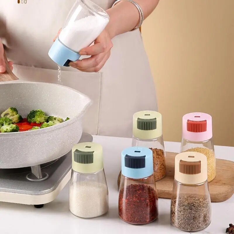 FlavorLuxe Seasoning Salt Shaker: Precise Pouring, Enhanced Flavor